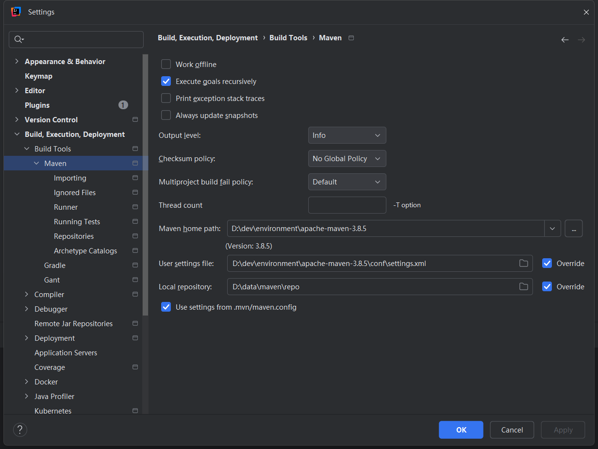 IntelliJ IDEA 配置